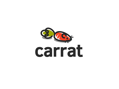 Carrat brand identity carrot creatank creative funny kreatank logo mouse rat