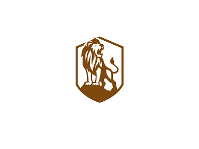 Lion Shield animal brand identity cat creative illustration king kreatank lion logo panther shield tiger zoo