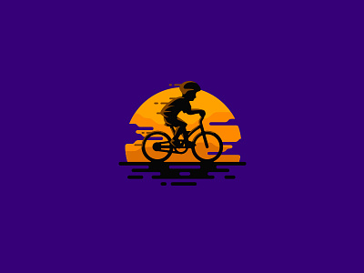 Riding to the sunset by Daniel Bodea / Kreatank on Dribbble