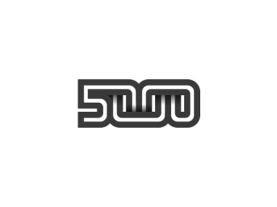 5000 likes on facebook 5000 facebook kreatank likes logo logos monogram portfolio typo typography