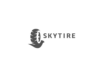 Skytire automotive bird car creative dove kreatank negative space pigeon rims sky tire