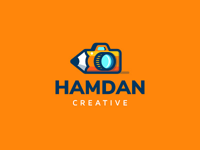 Hamdan Creative agency camera creative designer graphic design illustration kreatank logo pencil photo photography video