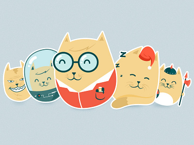 Meow Stickers