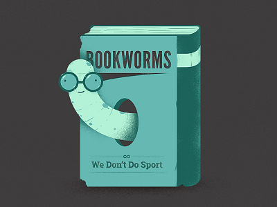 Bookworms book illustration worm