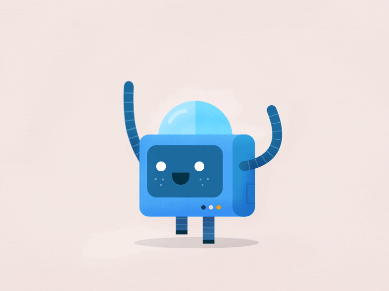 BITY - The party robot animation illustration robot