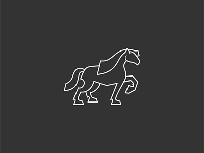 Horse animals graphic horse horselogo logo