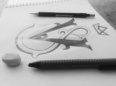 VS monogram drawing logo logodesign luxurious luxury luxury logo monogram sketch sketching slogo vlogo vslogo لوگو مونوگرام