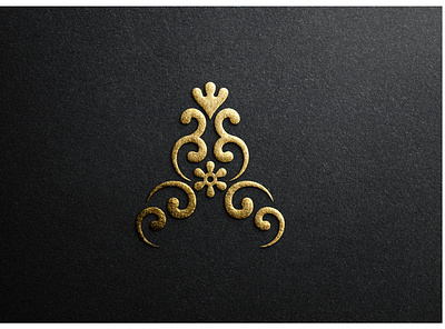 Avin Collection design fashion gold golden lettermark logo monogram texture women لوگو