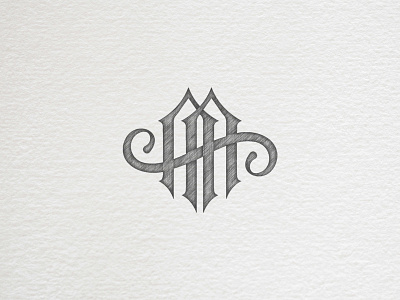 AA Victorian monogram aletter amonogram grunge lettermark logo monogram texture لوگو