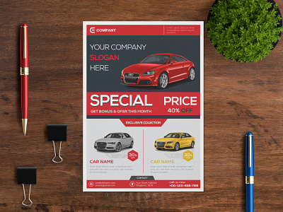 Car Rental Promotional Flyer