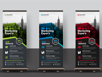 Corporate Roll-up Banners