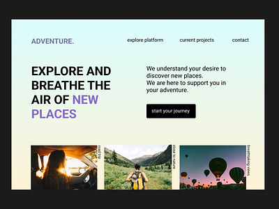 Landing page