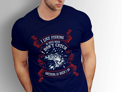 fishing T shirt design