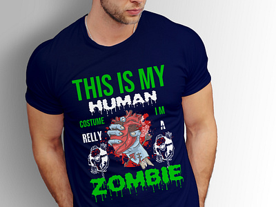 this is my human costume i am relly a zombie