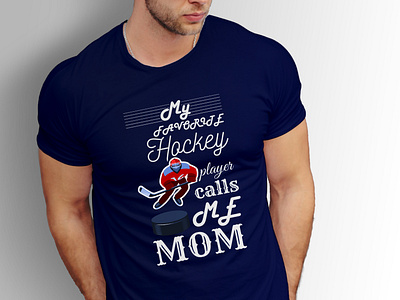 My favorite Hockey player calls me mom