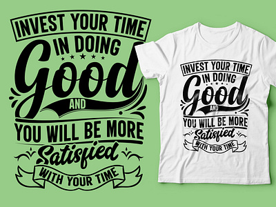 There are Custom T-shirt  Designs, typography