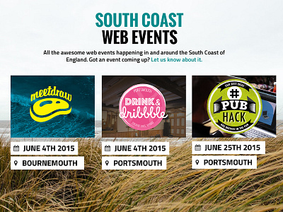 South Coast Web Events