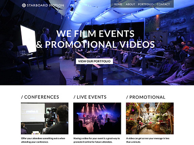 Starboard Motion conference event events film portsmouth video