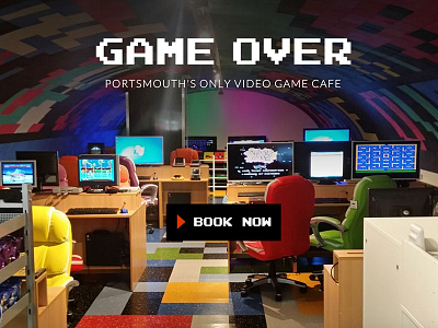 Game Over - Video Game Cafe in Portsmouth 8 bit retro video games vintage