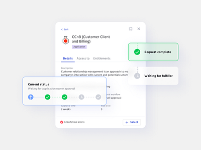 Status tracking card | Web App cards product product design ui visual visual design