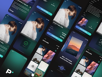 UI-Kit - NFT Marketplace 2022 design trend app app design app ui dark mode dark mode app figma kit free kit free ui kit modern app modern app design nft nft marketplace ui ui design ui kit uiux design