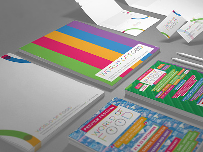 World of Food Amsterdam - identity branding design graphicdesign identity