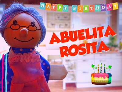 EL CUMPLEAÑOS DE LA ABUELITA ROSITA 🎂🎁 Valentina Zoe Disney 🌻