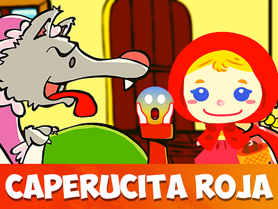 CAPERUCITA ROJA Y EL LOBO FERÓZ 👧🏻🐺 Valentina Zoe Disney 🌻 caperucita roja y el lobo feroz cuentos cortos infantiles