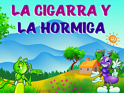 LA CIGARRA Y LA HORMIGA 🦗🐜 Narración Infantil Valentina Zoe cuentos cortos infantiles la cigarra y la hormiga