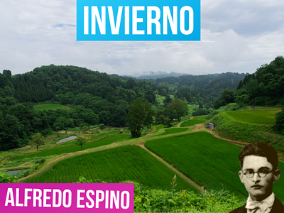 INVIERNO ALFREDO ESPINO ⛈️🌹 | Invierno Poema Jícaras Tristes