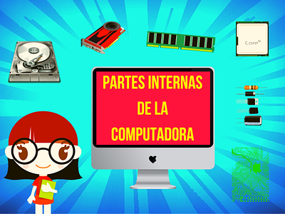LAS PARTES INTERNAS DE LA COMPUTADORA 👩‍💻📀 | LA COMPUTADORA