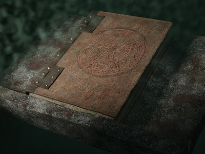 Evil Book 3d 3d art 3d artist book cg cgart cgartist evil