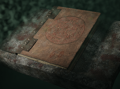 Evil Book 3d 3d art 3d artist book cg cgart cgartist evil