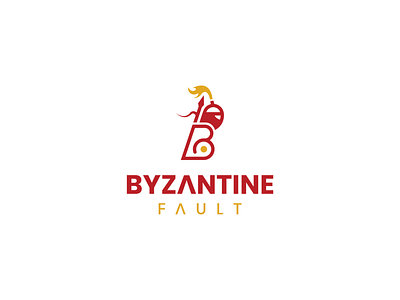 Byzantine Fault byzantine creative creative logo crypto defenders encryption flat logo it logo logodesign modernism ui ux vector warrior warrior logo