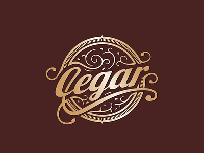 "Cegar" logo design badge blockchain brandidentity branding cigar classiclogo classylogo crypto emblem golden identitydesign logo logodesigner logos luxurious luxurylogo sophisticateddesign vector