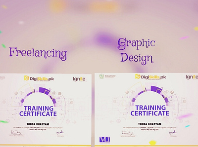 Training Certification & Achievements adobe ilustrator design graphicdesign illustraion mindblowing art