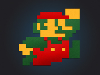8-bit Mario 8 bit hero mario nes