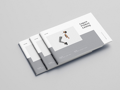 Cagura Brochure Catalog branding brochure design indesign layout design template