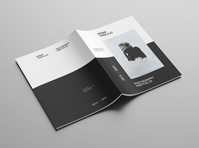 Photography Portfolio Template branding brochure design indesign layout design photography template