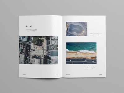 Brochure Template branding design layout design photography