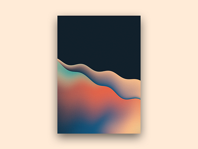 Organic Gradient Shapes abstract colours design gradient shapes waves