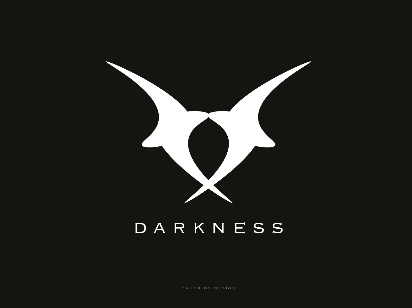 Darkness logo design by Eugen Yakovyshyn on Dribbble