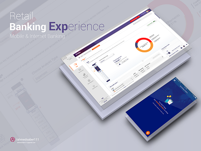 Retail Banking Experience analysis analytics banking banking app finance finance app internet banking mobile banking retail banking ui