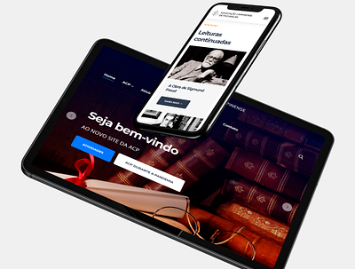 Associação Campinense de Psicanálise desenvolvimento design design art designer interface responsive site ui uidesign user experience userinterface ux ux design uxdesign web website website design