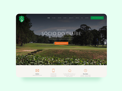 Clube de Golfe de Campinas desenvolvimento design design art designer site user experience uxdesign web web design webdesign website website design wordpress wordpress design