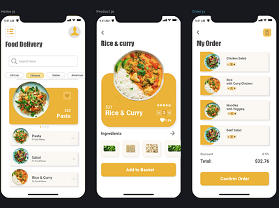 Delivery App app design food food app ios ios app design ui ux
