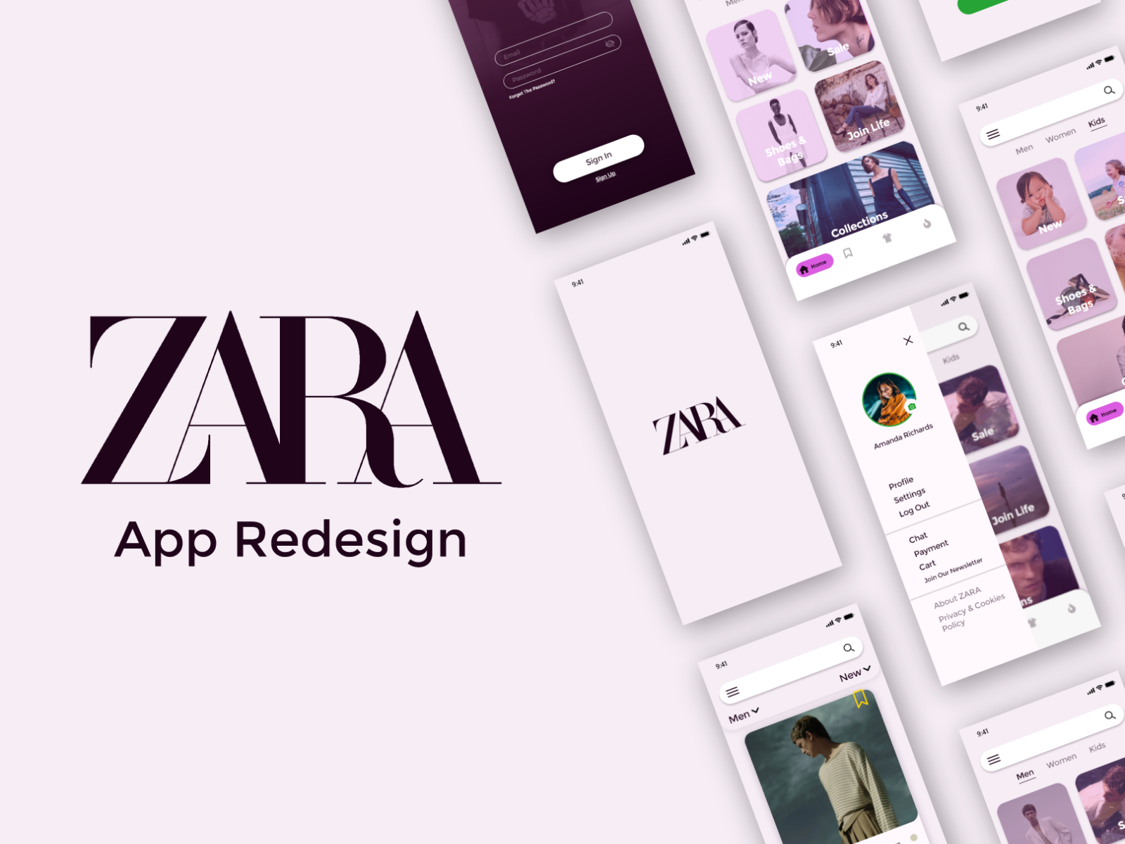 ZARA App Redesign by Esmaeel Abobakr Elkady on Dribbble