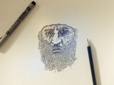 Pirate Progress blackbeard ink pen pencil pirate