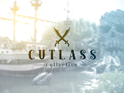 Cutlass Collective blades logo pirate