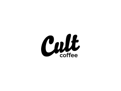 Cult Coffee Type branding coffee cult identity logo typography